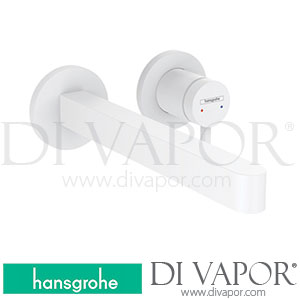 Hansgrohe 76050700 Finoris Single Lever Basin Mixer for Concealed Installation Wall-Mounted with Spout 22,8 Cm >06/21 Spare Parts
