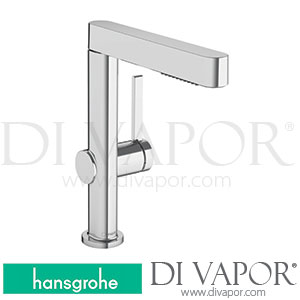 Hansgrohe 76063001 Finoris Single Lever Basin Mixer 230 with Pull-Out Spray, 2Jet without Waste Set >11/21 Spare Parts