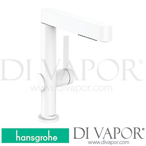 Hansgrohe 76063703 Finoris Single Lever Basin Mixer 230 with Pull-Out Spray, 2Jet without Waste Set >08/21 Spare Parts