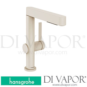 Hansgrohe 76063821 Finoris Single Lever Basin Mixer 230 with Pull-Out Spray, 2Jet without Waste Set >11/21 Spare Parts