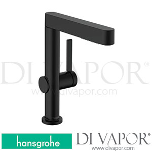Hansgrohe 76065670 Finoris Single Lever Basin Mixer 230 with Pull-Out Spray, 2Jet and Push-Open Waste Set Nordics >06/21 Spare Parts