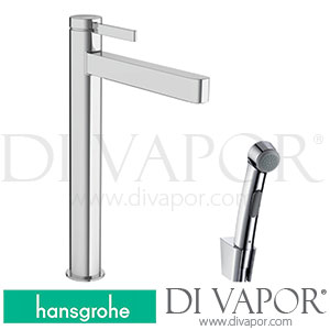 Hansgrohe 76220000 Finoris Single Lever Basin Mixer 260 with Bidette Hand Shower and Shower Hose 160 Cm >10/21 Spare Parts