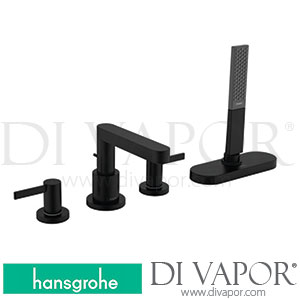 Hansgrohe 76444670 Finoris 4-Hole Rim Mounted Bath Mixer with Sbox >06/21 Spare Parts