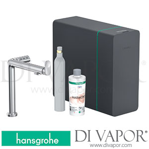 Hansgrohe 76810000 Aqittura M91 Sodasystem 240, 1Jet, Starter Set Spare Parts >07/22