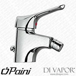Paini 76CR306 Dilos Single Lever Bidet Mixer with 1
