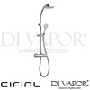 Cifial 78080 Fresco Thermostatic Shower Column Spare Parts