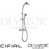 Cifial 780CC Round Multi Function Thermostatic Shower Column Spare Parts