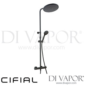 Cifial 780TH-614 Black Thermostatic Shower Column Spare Parts