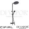 Cifial 780TH-625 Techno Chrome Thermostatic Shower Column Spare Parts