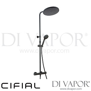 Cifial 780TH Black Techno Thermostatic Shower Column Spare Parts