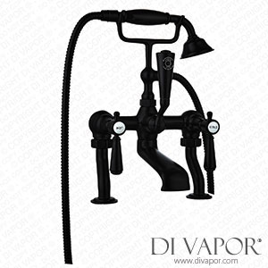 Better Bathrooms 78277767/1/BeBa_27784 Grade A2 - Black Bath Shower Mixer Tap - Helston Spare Parts