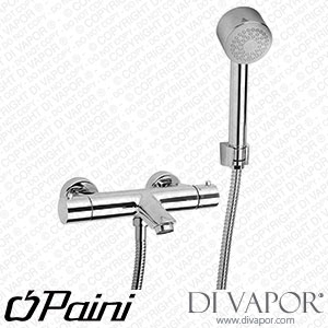 Paini 78CR100TH Cox Thermostatic Bath Shower Mixer with Fixed Shower Kit Spare Parts
