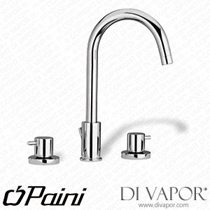 Paini 78CR214UK Cox Chrome 3 Hole Basin Mixer Spare Parts