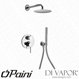 Paini 78CR433D Cox Chrome Built-In Mixer with Shower Kit Spare Parts