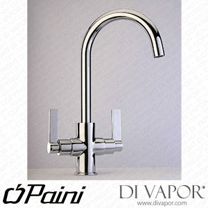 Paini 78CR4906LUK Cox Cruciform Paddle Lever Monobloc 6L Tap Chrome Spare Parts