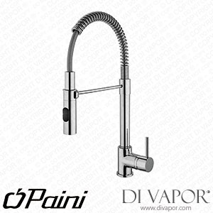 Paini 78CR555 Cox Single Lever Kitchen Mixer with Spring and Magnetic Swivel Spout Spare Parts