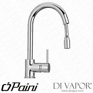 Paini 78CR591BP Cox Single Lever Pullout Kitchen Mixer Low Pressure Spare Parts