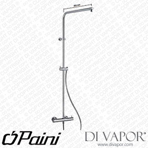 Paini 78CR689THAE33P1 Cox 3 Thermostatic Shower Column Spare Parts