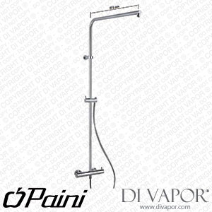 Paini 78CR689THAE41P1 Cox 4 Thermostatic Shower Column Spare Parts