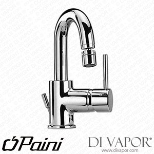 Paini 78PW251 Cox Single Lever PVD Aged Nickel Bidet Mixer with Swivel Tube Spout 1