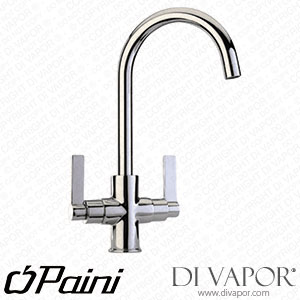 Paini 78PW4906LUK Cox Cruciform Paddle Lever Monobloc 6L Brushed Spare Parts
