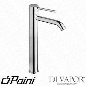 Paini 78YO211OLLSR Cox Single Lever Matt Black Basin Mixer High Mode 1