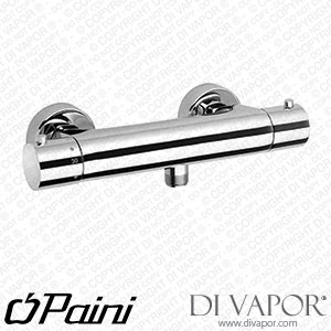 Paini 78YO511THI Cox Matt Black Thermostatic Shower Mixer Spare Parts