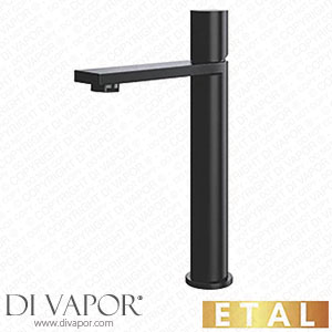 ETAL Saris High Rise Mono Basin Mixer Tap Matt Black 798KG Spare Parts