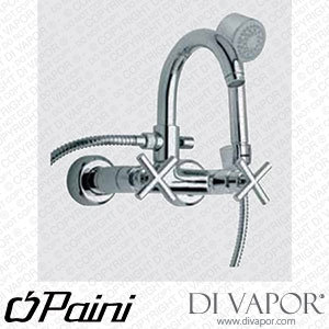 Paini 79CR100 Tubos Complete Bath Shower Mixer Spare Parts