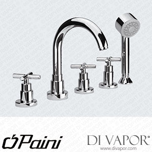 Paini 79CR109 Tubos 5-TH Deck Chrome BSM Spare Parts