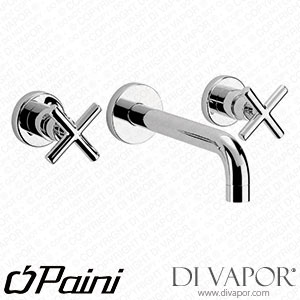 Paini 79CR207UK Tubos Wall Mounted Chrome Basin Mixer Spare Parts
