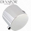 Better Bathrooms Contemporary Temperature Control Handle for BEB77627 Thermostatic Cartridge - 7CG8542 Compatible Spare