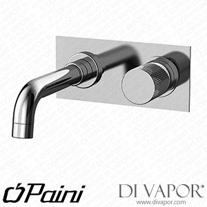 Paini 7GCR208PBC Cox Grip Chrome Single Lever Wall Mounted Mixer Tap with Plate Spare Parts