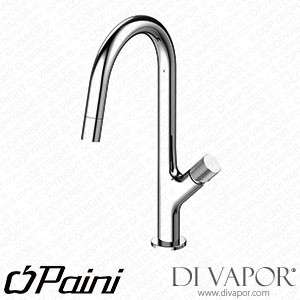 Paini 7GCR591FU2 Cox Grip Chrome Single Lever Pullout Kitchen Mixer Tap 2-Mode Spray Spare Parts