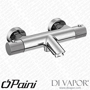 Paini 7GPZ111TH Cox Grip Thermostatic Bath Shower Mixer PVD Brushed Black Spare Parts