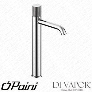 Paini 7GPZ205OLL Cox Grip Single Lever PVD Brushed Black Basin Mixer High Model without Pop-Up Waste Spare Parts