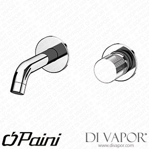Paini 7GPZ208BC Cox Grip PVD Brushed Black Single-Lever Wall Mounted Mixer Spare Parts