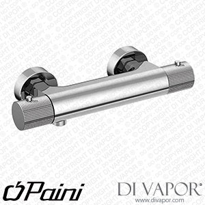 Paini 7GPZ511TH Cox Grip PVD Brushed Black Thermostatic Shower Mixer Spare Parts
