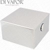 Mode Ellis Shower Valve Square 42mm x 42mm Flow Control Handle Compatible Spare