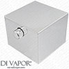 Soak Square Temperature Control Handle 7X83
