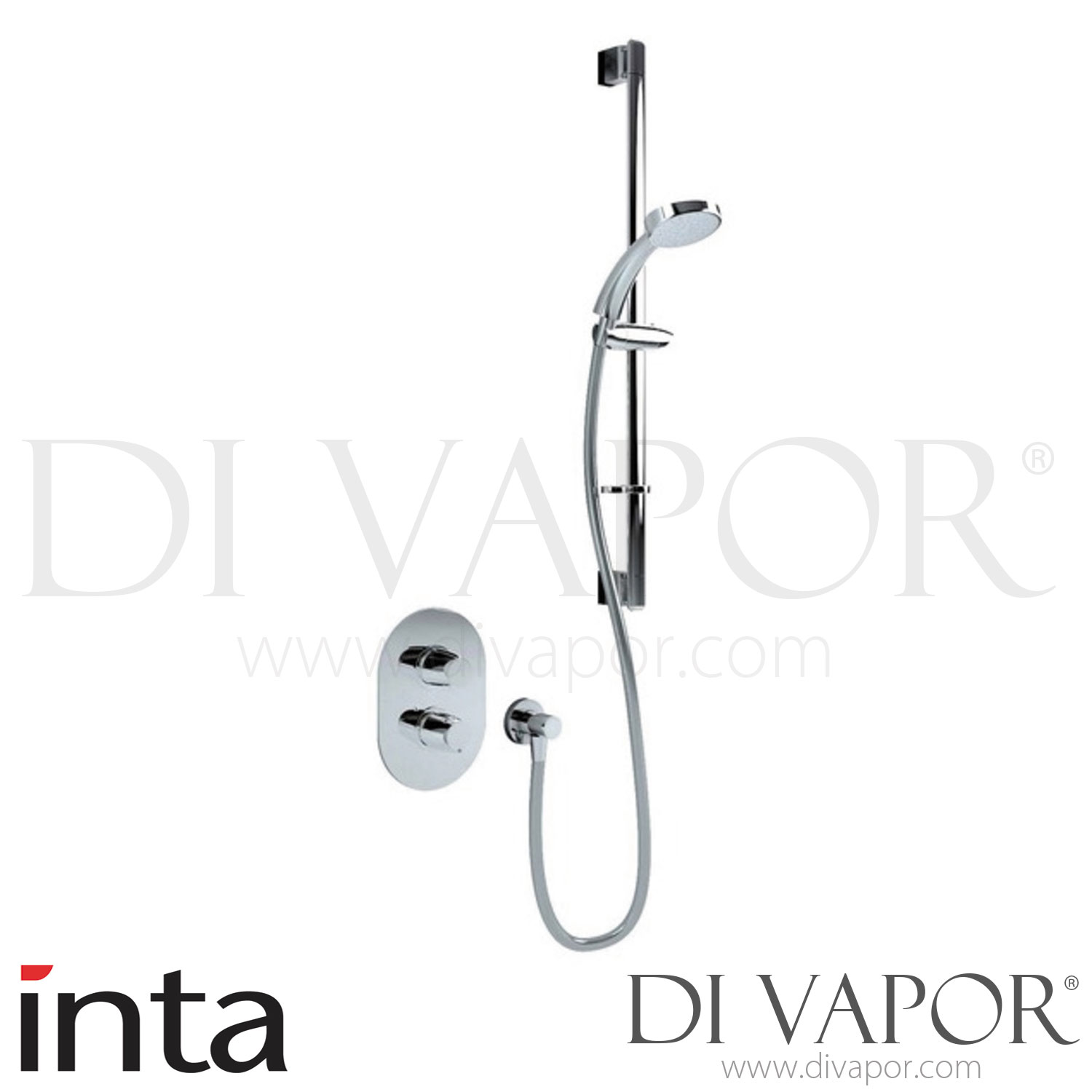 Inta 80004CP Sulis Thermostatic Concealed Shower Spare Parts