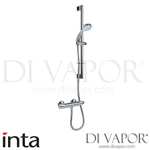 Inta 80009CP Sulis Thermostatic Bar Shower with Shower Kit Spare Parts