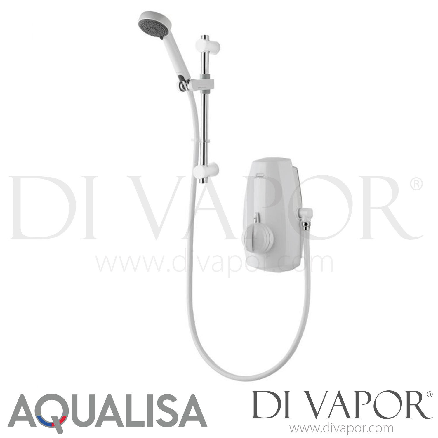 Aqualisa 813.40.20 Aquastream Power Shower White Spare Parts