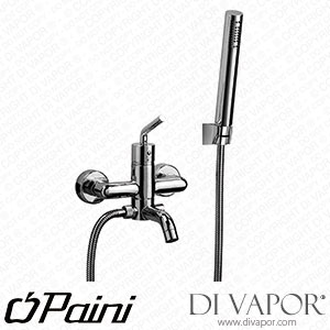 Paini 81CR100NEW Pixel Single Lever Bath Shower Mixer with Fixed Shower Kit Spare Parts