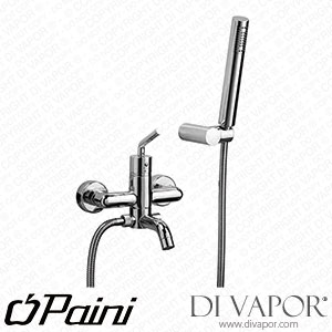 Paini 81CR105NEW Pixel Single Lever Bath Shower Mixer with Adjustable Shower Kit Spare Parts