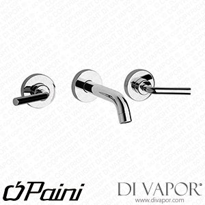 Paini 81CR207NEW Pixel 3-Hole Wall Mounted Basin Mixer Spare Parts