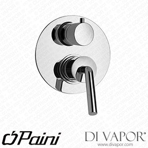Paini 81CR6911NEW Pixel New Built-In Shower Mixer 2-Way Rotary Diverter Valve Spare Parts