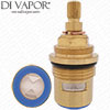 3/4" Ceramic Disc Tap Cartridge (1/4 Turn, Clockwise Open) - 58mm Height