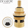 Half Turn 3/4" Flow Cartridge - Anti-Clockwise Open - 56mm Height