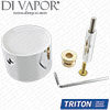 Triton Thames Tenero Flow Control Handle Chrome 83307640